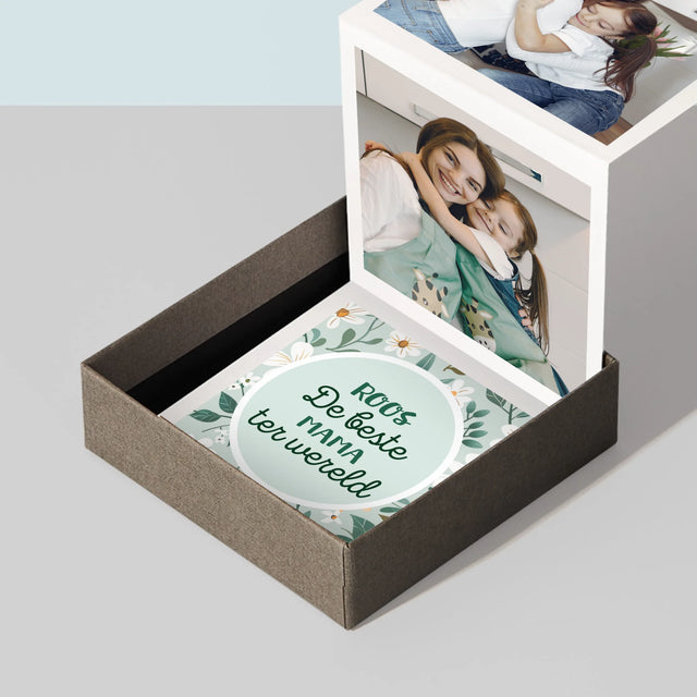 Fotocollage: Beste Mama Bloemen - Foto'S Harmonicafromaat