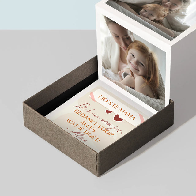 Fotocollage: Ik Hou Van Jou, Mama - Foto'S Harmonicafromaat