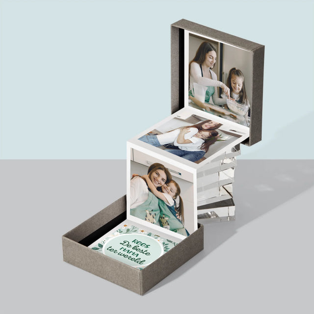 Fotocollage: Beste Mama Bloemen - Foto'S Harmonicafromaat