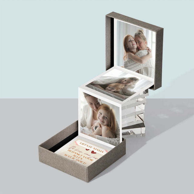 Fotocollage: Ik Hou Van Jou, Mama - Foto'S Harmonicafromaat