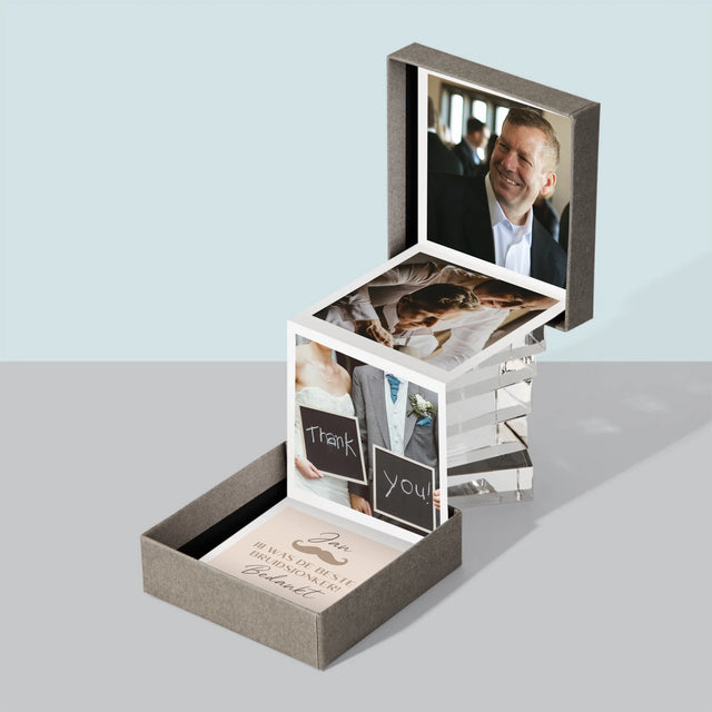 Fotocollage: Bedankt Collage, Bruidsjonker - Foto'S Harmonicafromaat