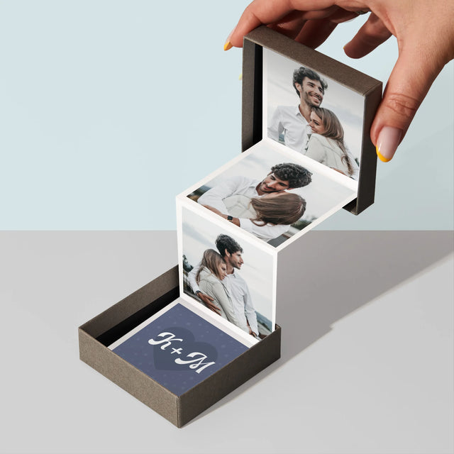 Fotocollage: Initialen Hart - Foto'S Harmonicafromaat