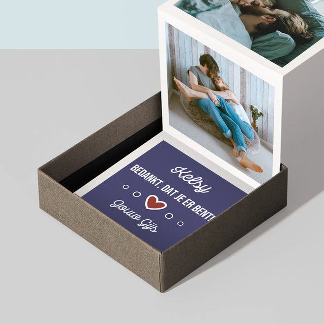 Fotocollage: Bedankt, Dat Je Er Bent - Foto'S Harmonicafromaat