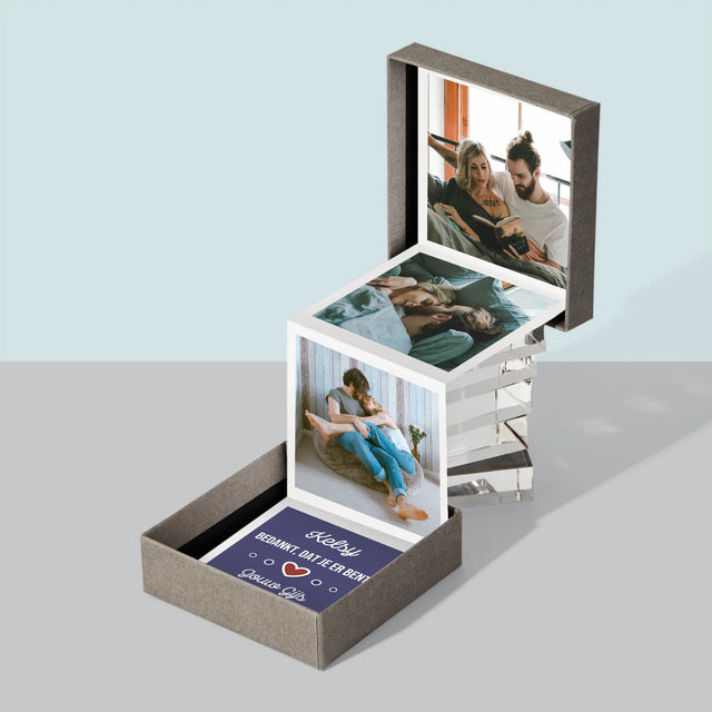 Fotocollage: Bedankt, Dat Je Er Bent - Foto'S Harmonicafromaat