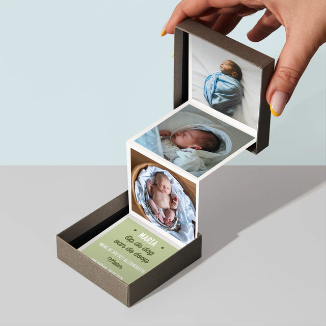 Fotocollage: Ter Gelegenheid Van De Doop - Foto'S Harmonicafromaat