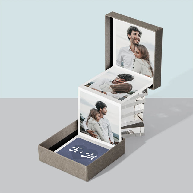 Fotocollage: Initialen Hart - Foto'S Harmonicafromaat