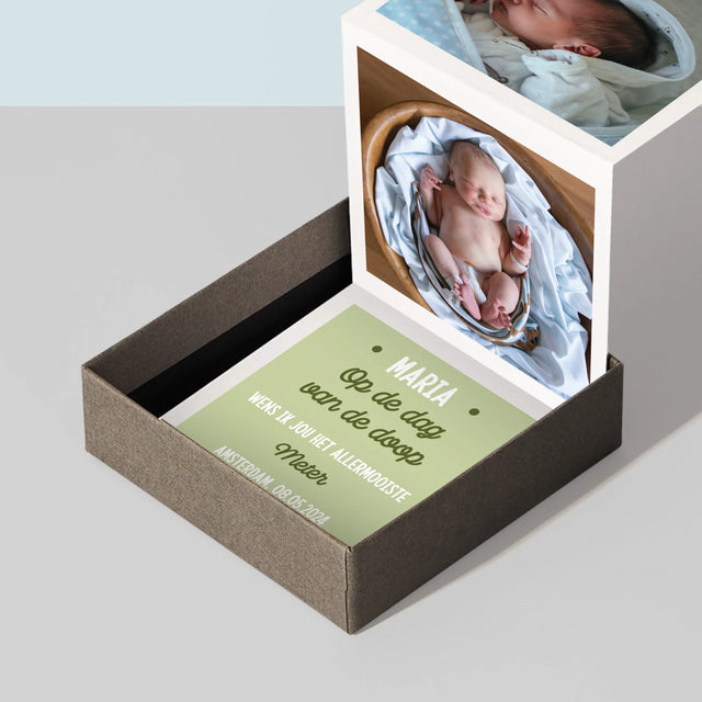 Fotocollage: Ter Gelegenheid Van De Doop - Foto'S Harmonicafromaat