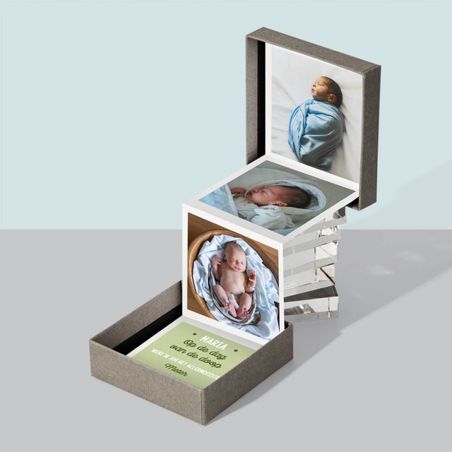 Fotocollage: Ter Gelegenheid Van De Doop - Foto'S Harmonicafromaat