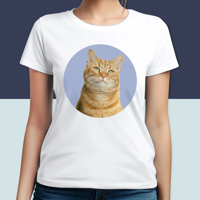 Foto: Jouw Kat - T-Shirt Voor Dames