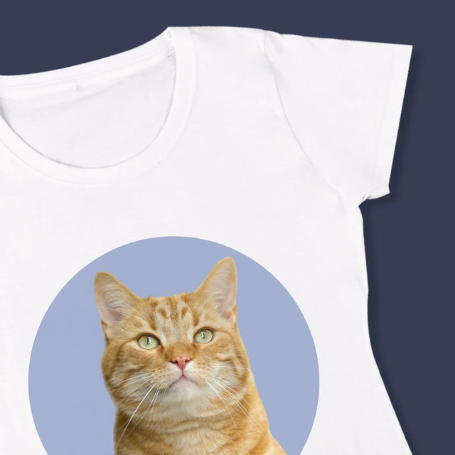 Foto: Jouw Kat - T-Shirt Voor Dames