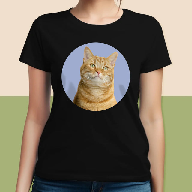 Foto: Jouw Kat - T-Shirt Voor Dames