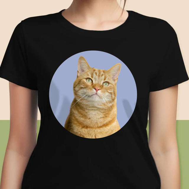 Foto: Jouw Kat - T-Shirt Voor Dames