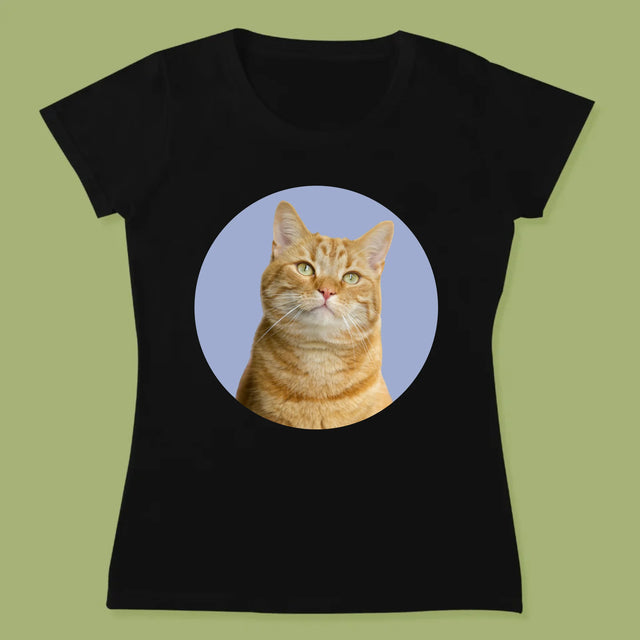 Foto: Jouw Kat - T-Shirt Voor Dames