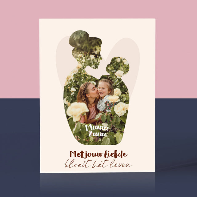 Vorm Van Foto'S: Jouw Liefde - Acryl Blok