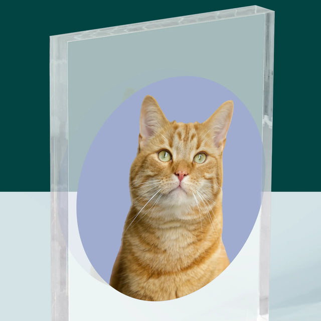 Foto: Jouw Kat - Acryl Blok