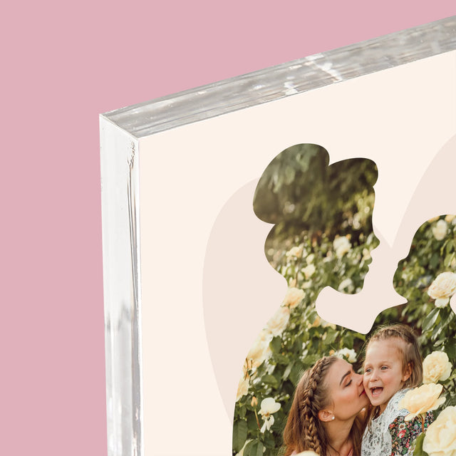 Vorm Van Foto'S: Jouw Liefde - Acryl Blok