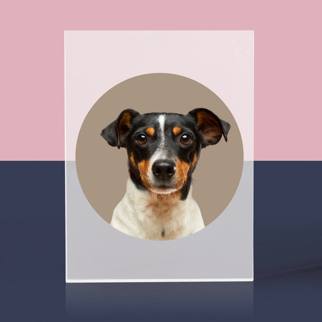 Foto: Jouw Hond - Acryl Blok