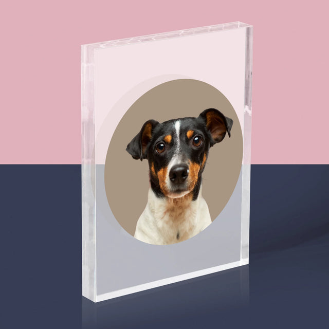 Foto: Jouw Hond - Acryl Blok