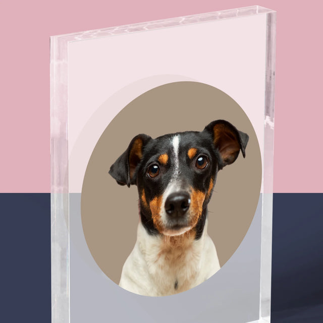 Foto: Jouw Hond - Acryl Blok