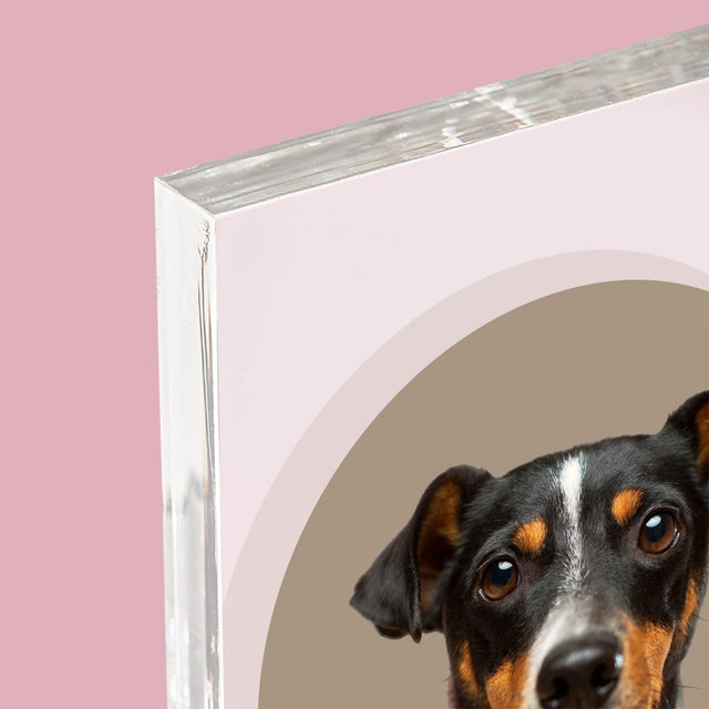 Foto: Jouw Hond - Acryl Blok