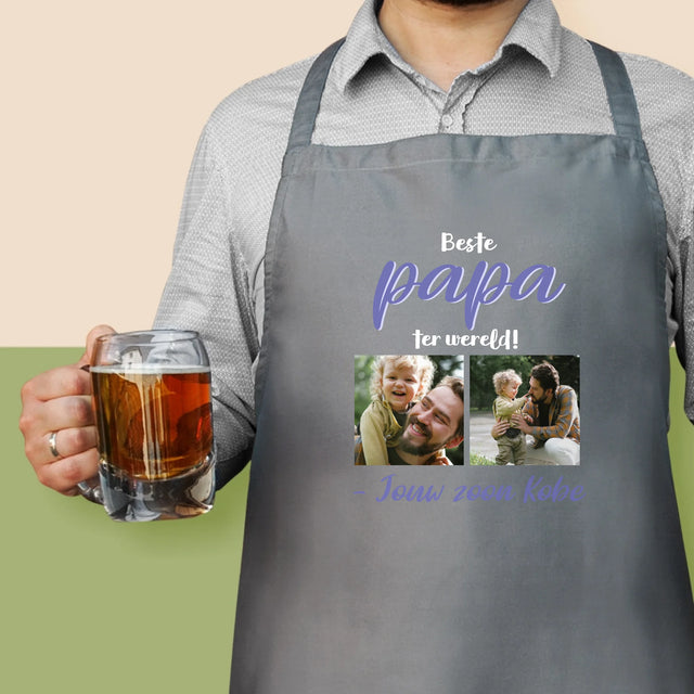 Fotocollage: Papa - Schort