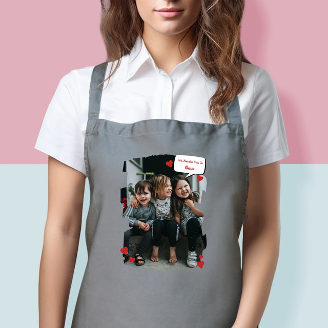 Foto En Handtekening: Voor Lieve Oma - Schort