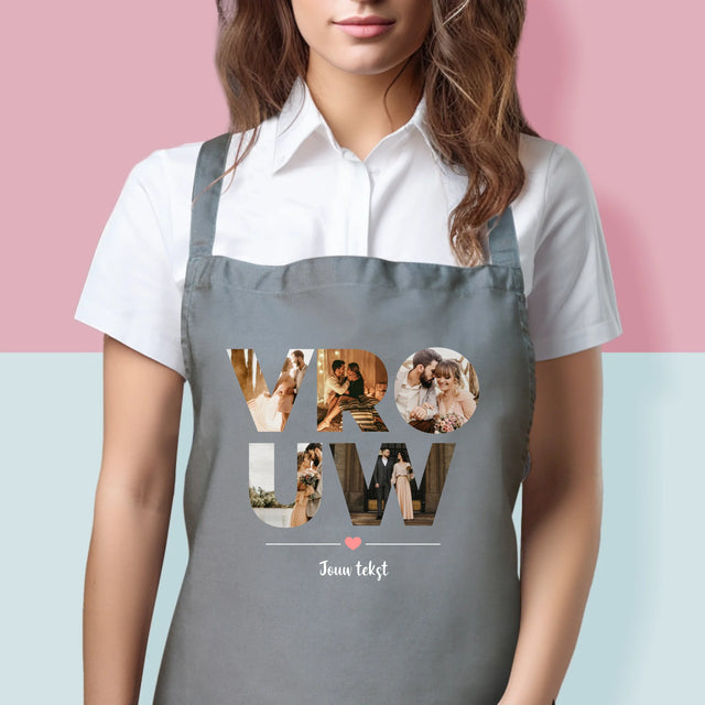 Woord Van Foto'S: Vrouw - Schort