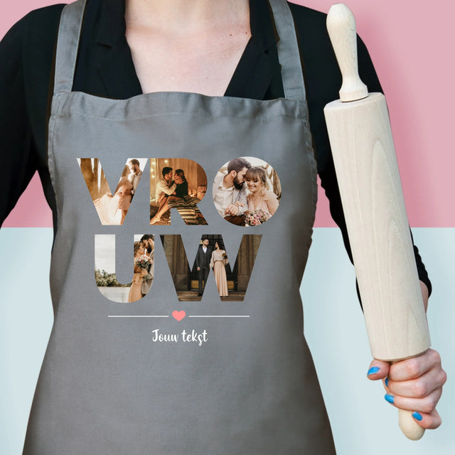 Woord Van Foto'S: Vrouw - Schort