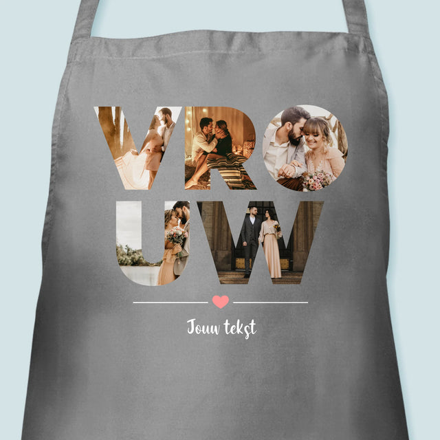 Woord Van Foto'S: Vrouw - Schort