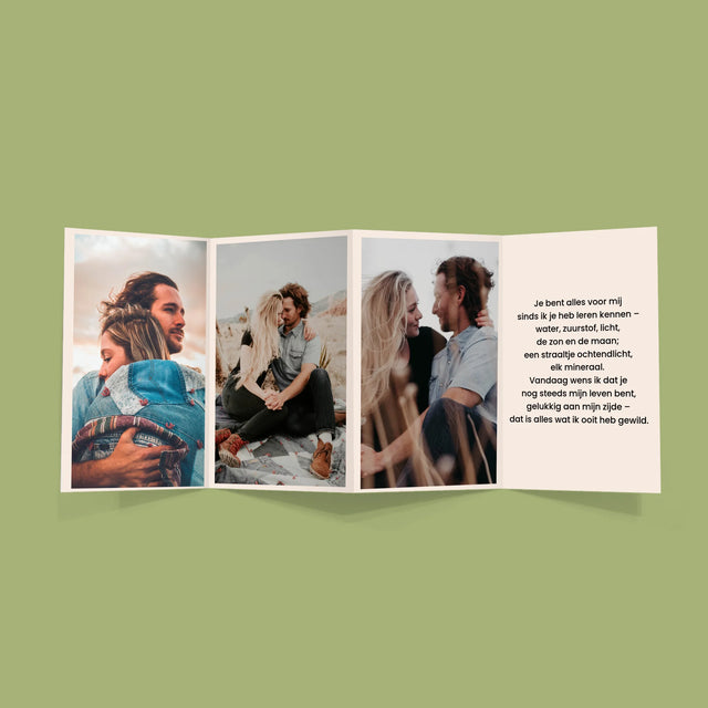 Woord Van Foto'S: Love Met Jouw Foto'S - Grote Harmonica Van Foto'S