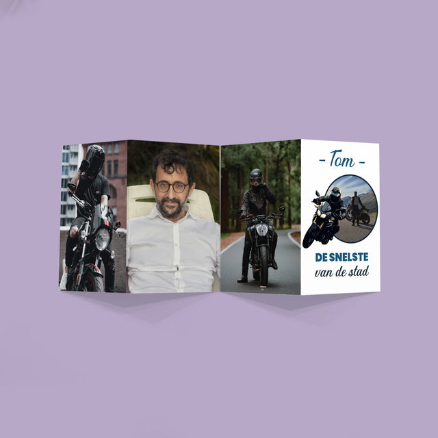 Foto En Handtekening: De Snelste Van De Stad - Grote Harmonica Van Foto'S