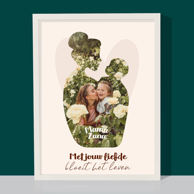 Vorm Van Foto'S: Jouw Liefde - Afdruk Met Frame 30X40 (Verticaal)