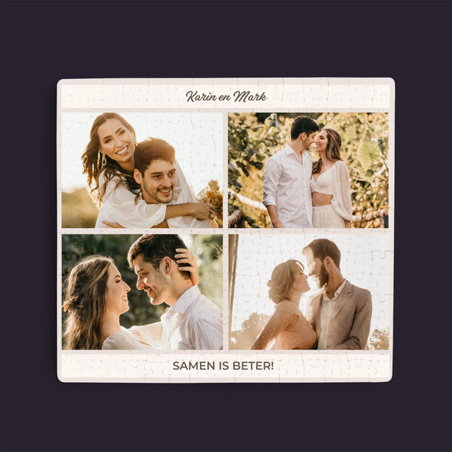 Fotocollage: Samen Is Beter - Puzzel