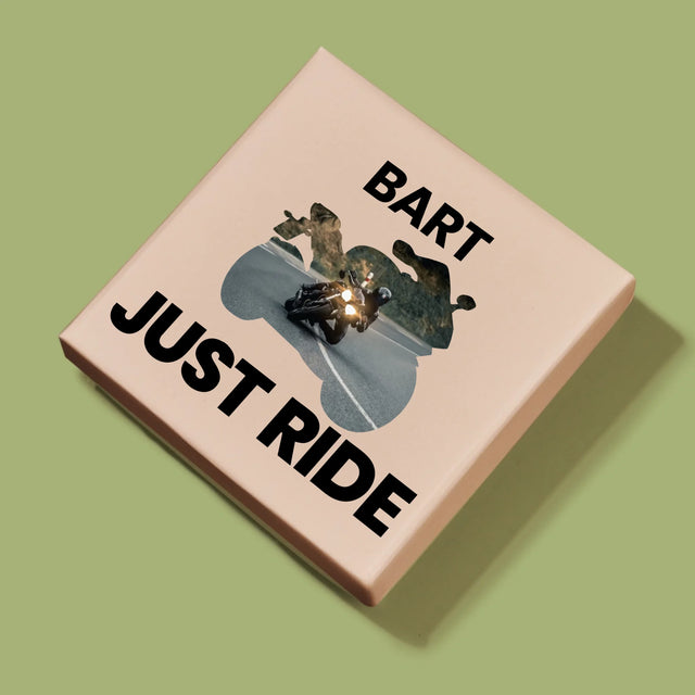 Vorm Van Foto'S: Just Ride - Puzzel