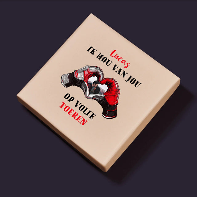 Foto En Handtekening: Ik Hou Van Jou Op Volle Toeren - Puzzel