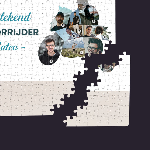 Vorm Van Foto'S: Uitstekend Motorrijder - Puzzel