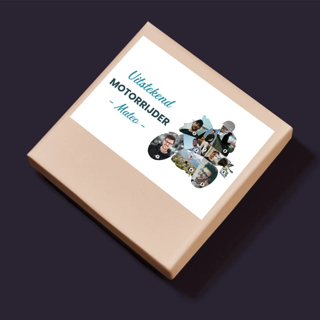 Vorm Van Foto'S: Uitstekend Motorrijder - Puzzel