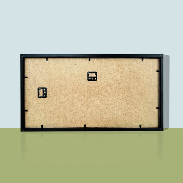 Woord Van Foto'S: Zoon - Afdruk Met Frame 20X40 (Horizontaal)