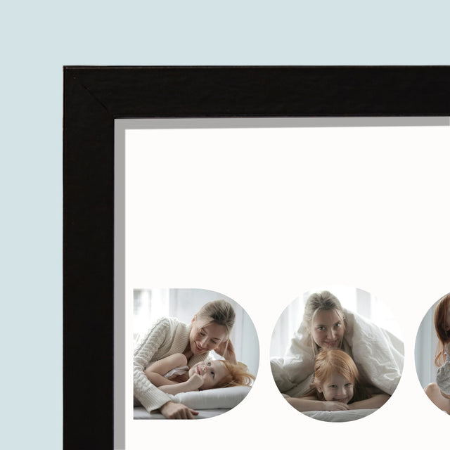 Woord Van Foto'S: Dochter - Afdruk Met Frame 20X40 (Horizontaal)