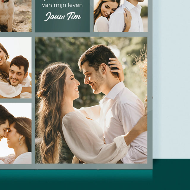 Fotocollage: Liefde Collage - Poster