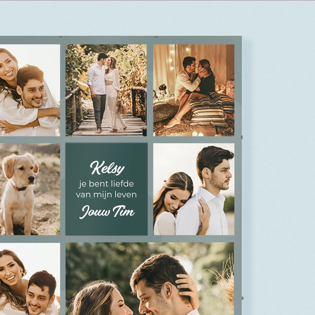Fotocollage: Liefde Collage - Poster