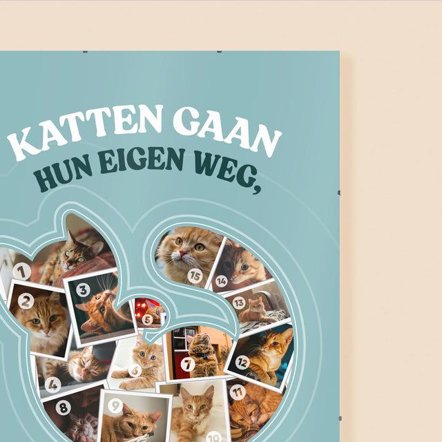 Vorm Van Foto'S: Kat - Poster