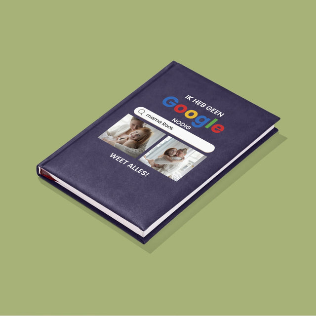 Fotocollage: Ik Heb Geen Google Nodig - Notitieboek