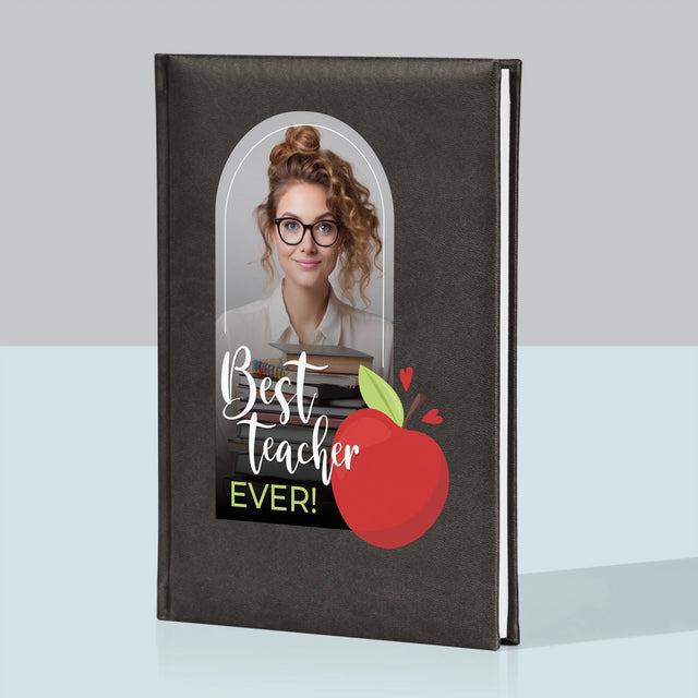 Foto En Handtekening: Best Teacher Ever - Notitieboek