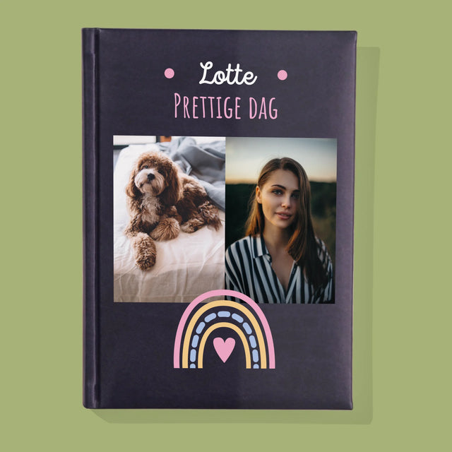 Fotocollage: Prettige Dag - Notitieboek