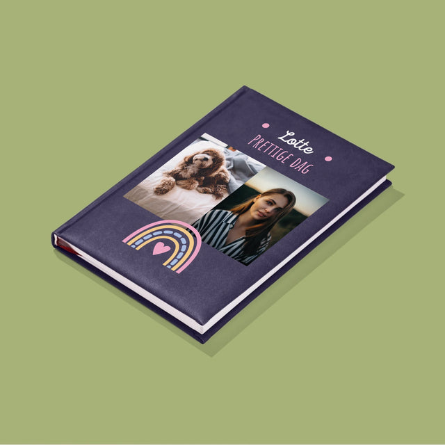 Fotocollage: Prettige Dag - Notitieboek