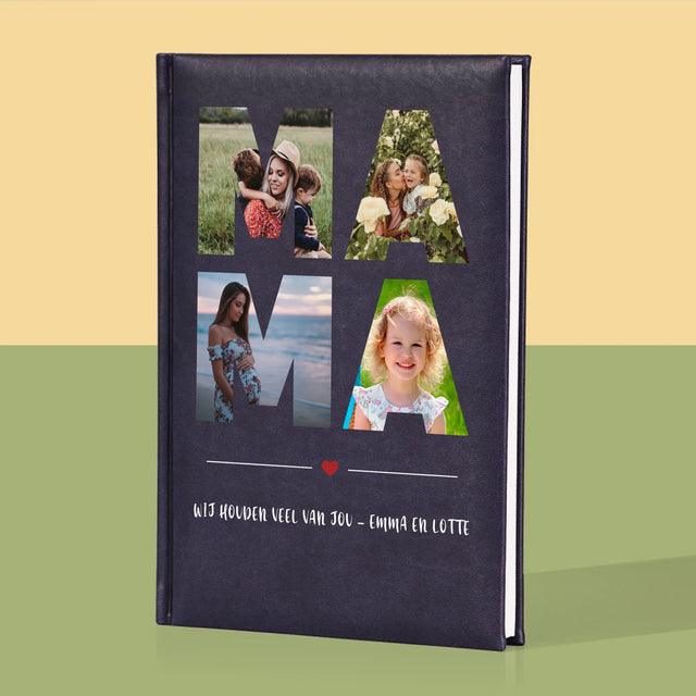 Woord Van Foto'S: Mama - Notitieboek