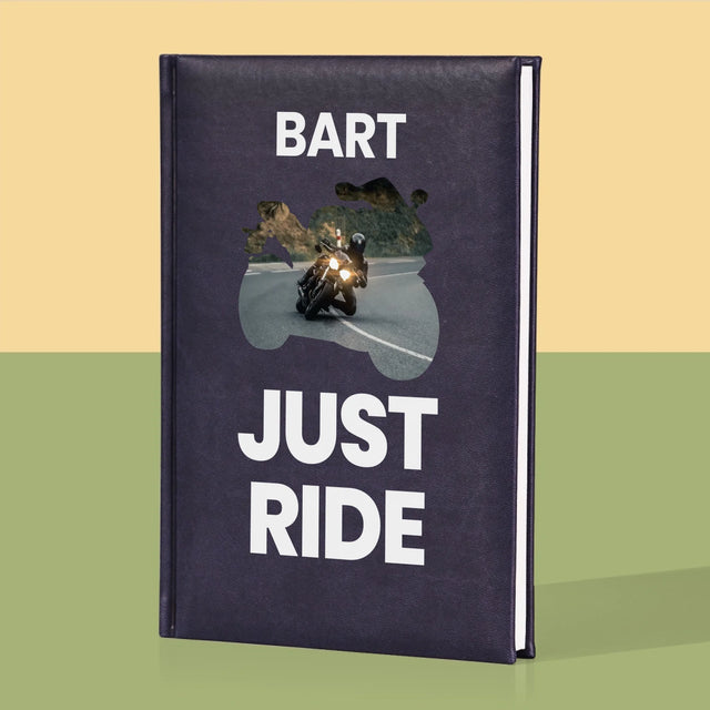 Vorm Van Foto'S: Just Ride - Notitieboek