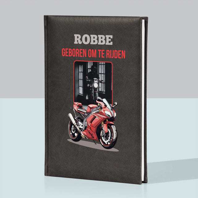 Foto En Handtekening: Geboren Om Te Rijden - Notitieboek