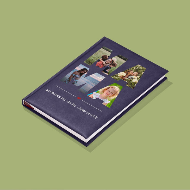 Woord Van Foto'S: Mama - Notitieboek